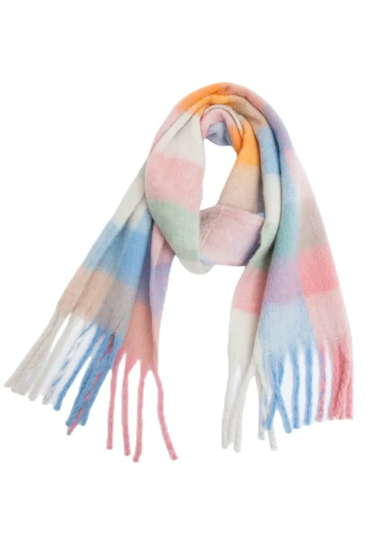 The Plaid Cozy Scarf sold by Madison Boutique