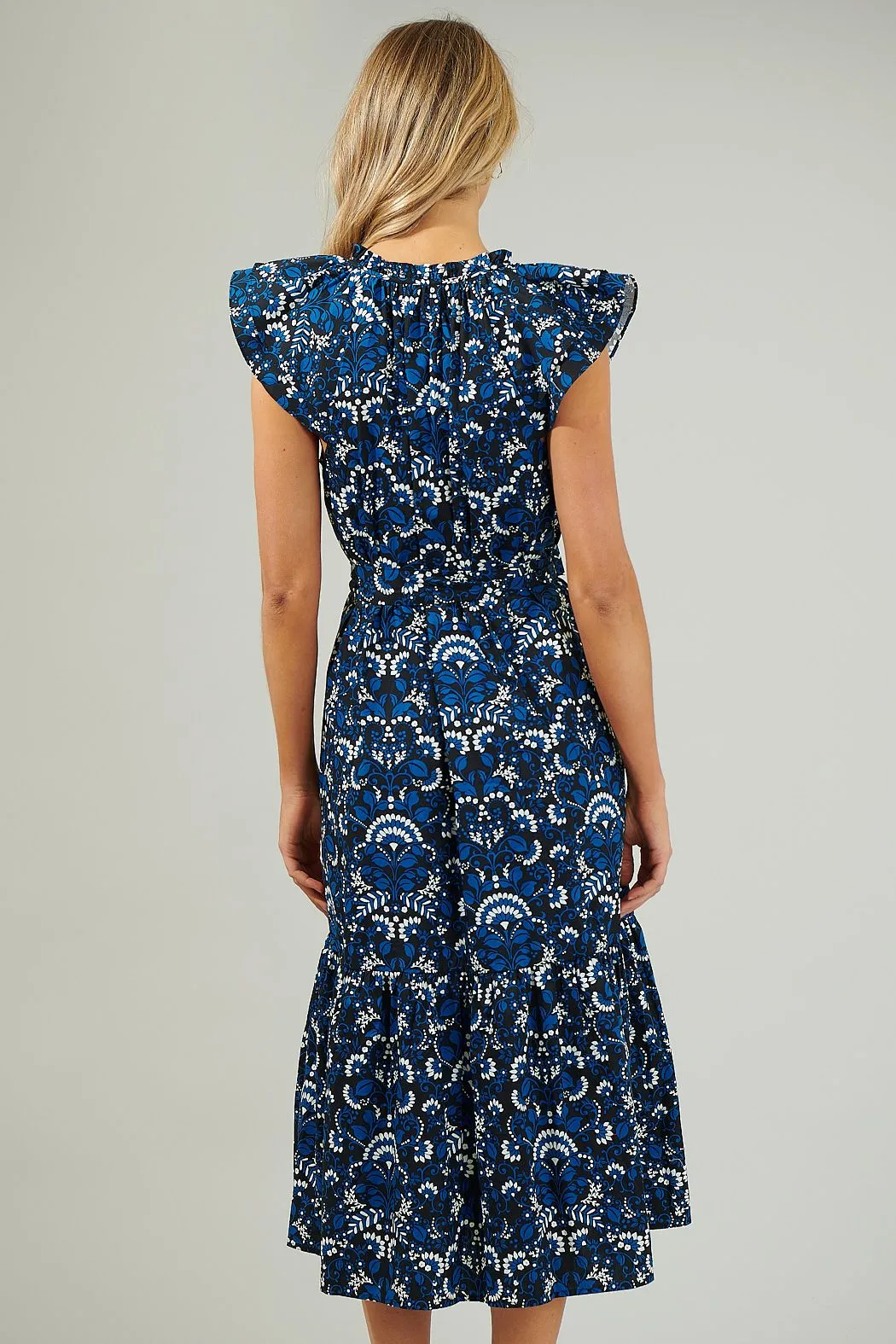 Dynamite Floral Midi Dress sold by Madison Boutique product image thumbnail 5