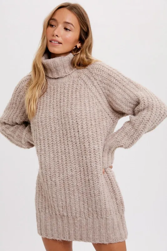 Sienna Chunky Knit Sweater Dress sold by Madison Boutique
