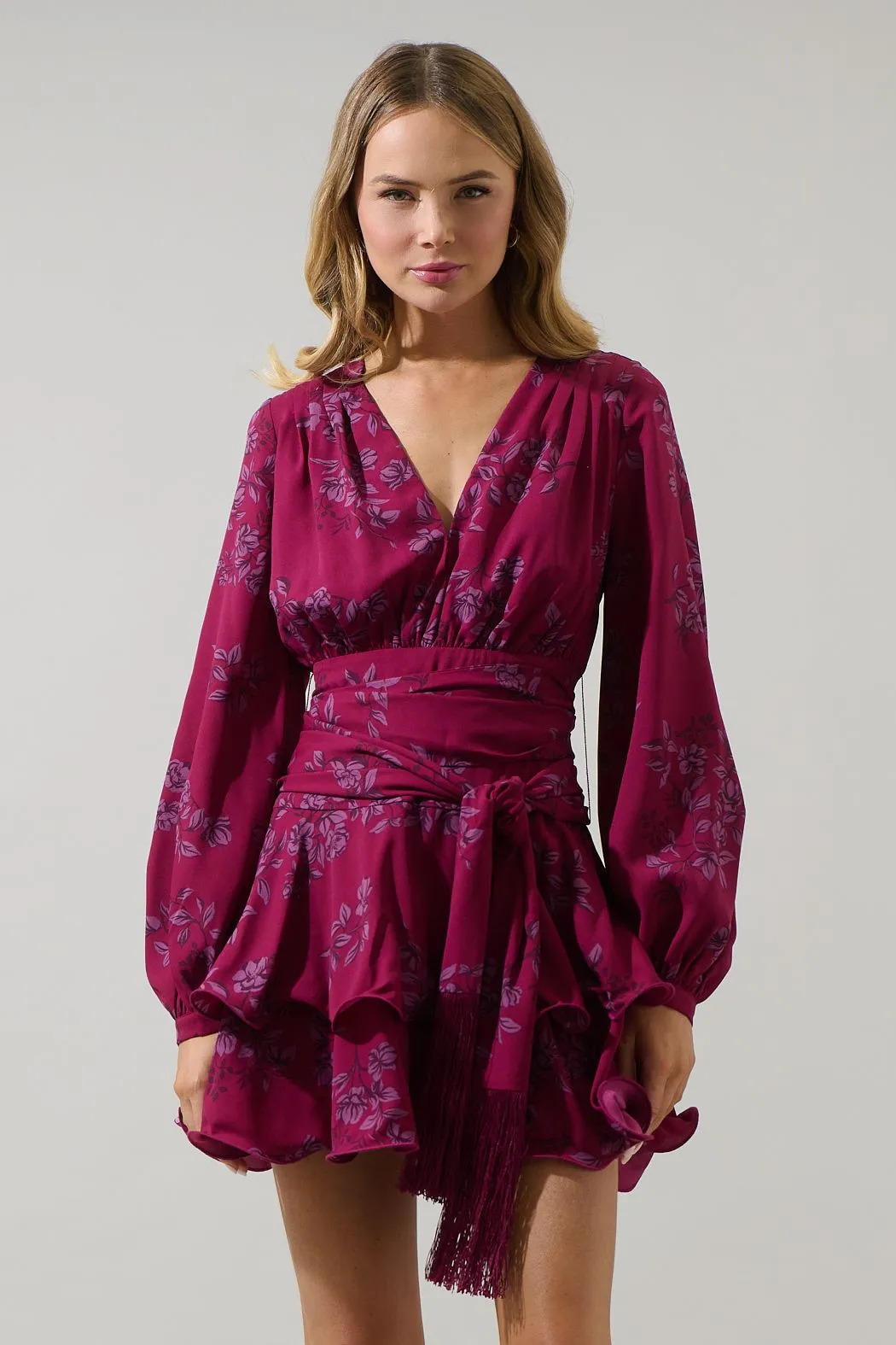 Kery Floral Tiered Dress sold by Madison Boutique product image thumbnail 5
