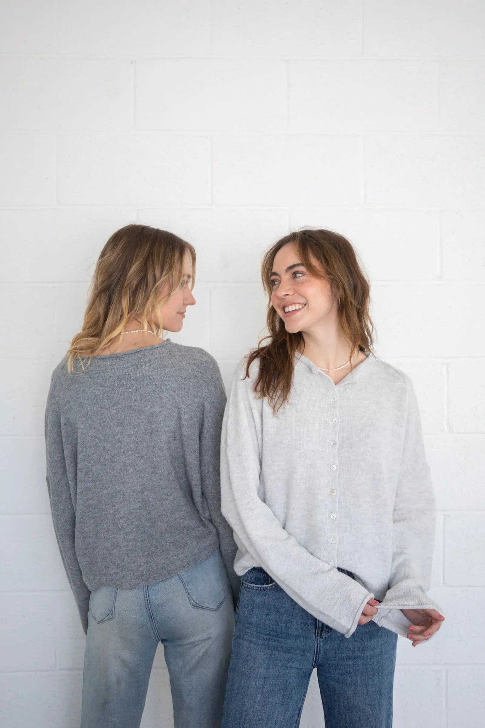 Central Park Cardigan, Light Grey sold by Madison Boutique product image thumbnail 5