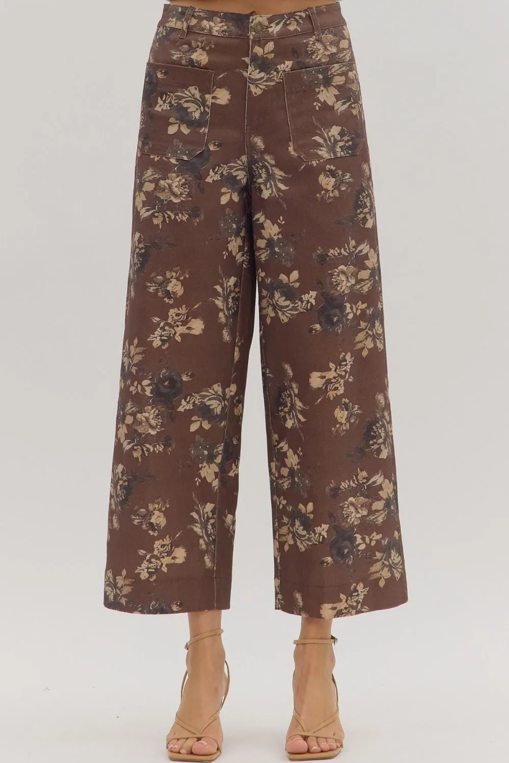 Giada Floral Wide Leg Pants sold by Madison Boutique product image thumbnail 2