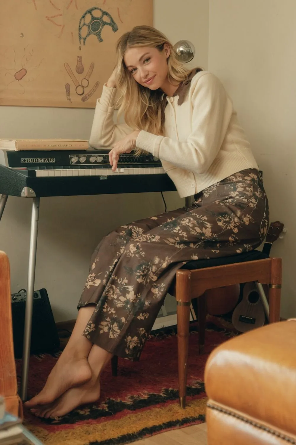 Giada Floral Wide Leg Pants sold by Madison Boutique