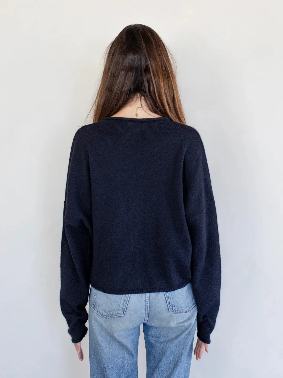 Central Park Cardigan, Navy sold by Madison Boutique product image thumbnail 3