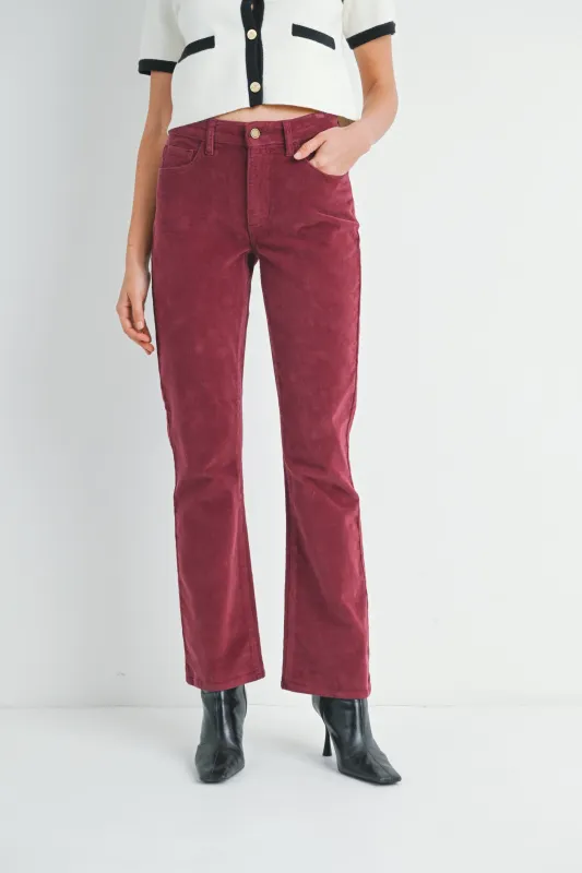 Slim Bootcut Corduroy sold by Madison Boutique