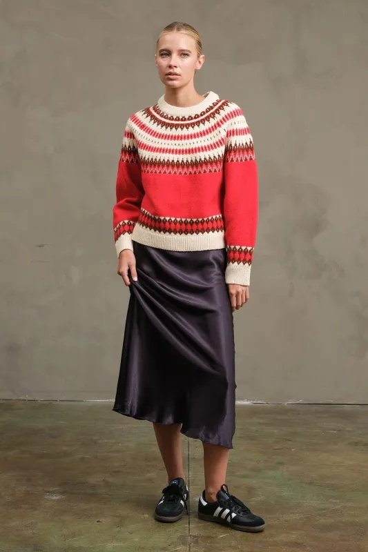 Minerva Fair Isle Sweater sold by Madison Boutique