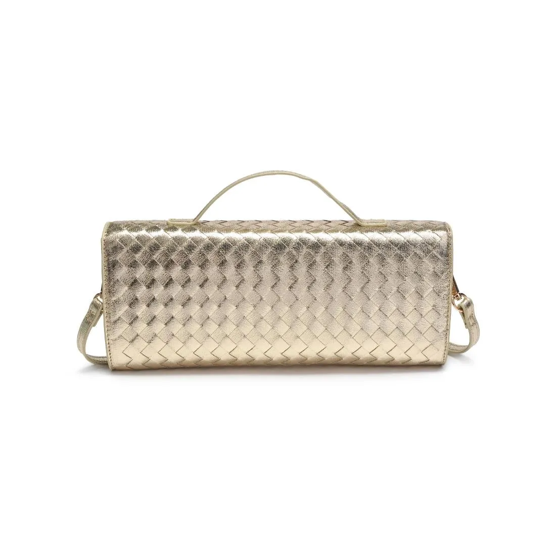 Emerson Woven Crossbody, Gold sold by Madison Boutique product image thumbnail 4
