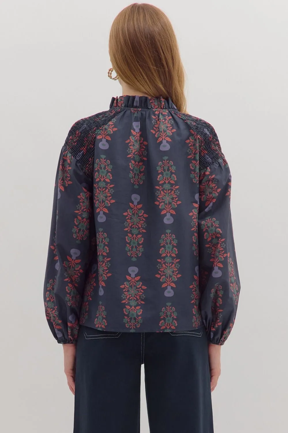 Kelsey Floral Print Top sold by Madison Boutique product image thumbnail 5