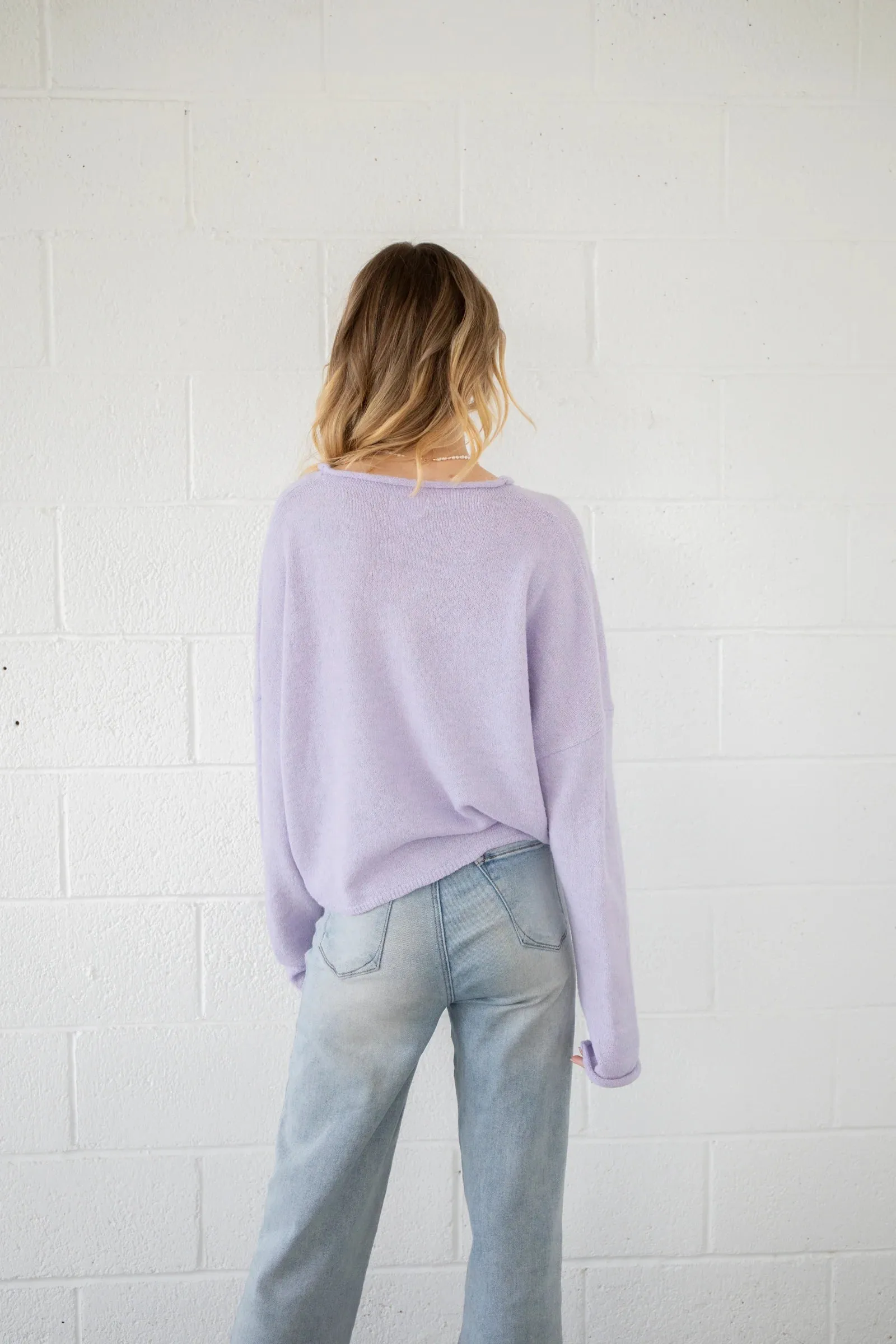 Central Park Cardigan, Lavender sold by Madison Boutique product image thumbnail 5