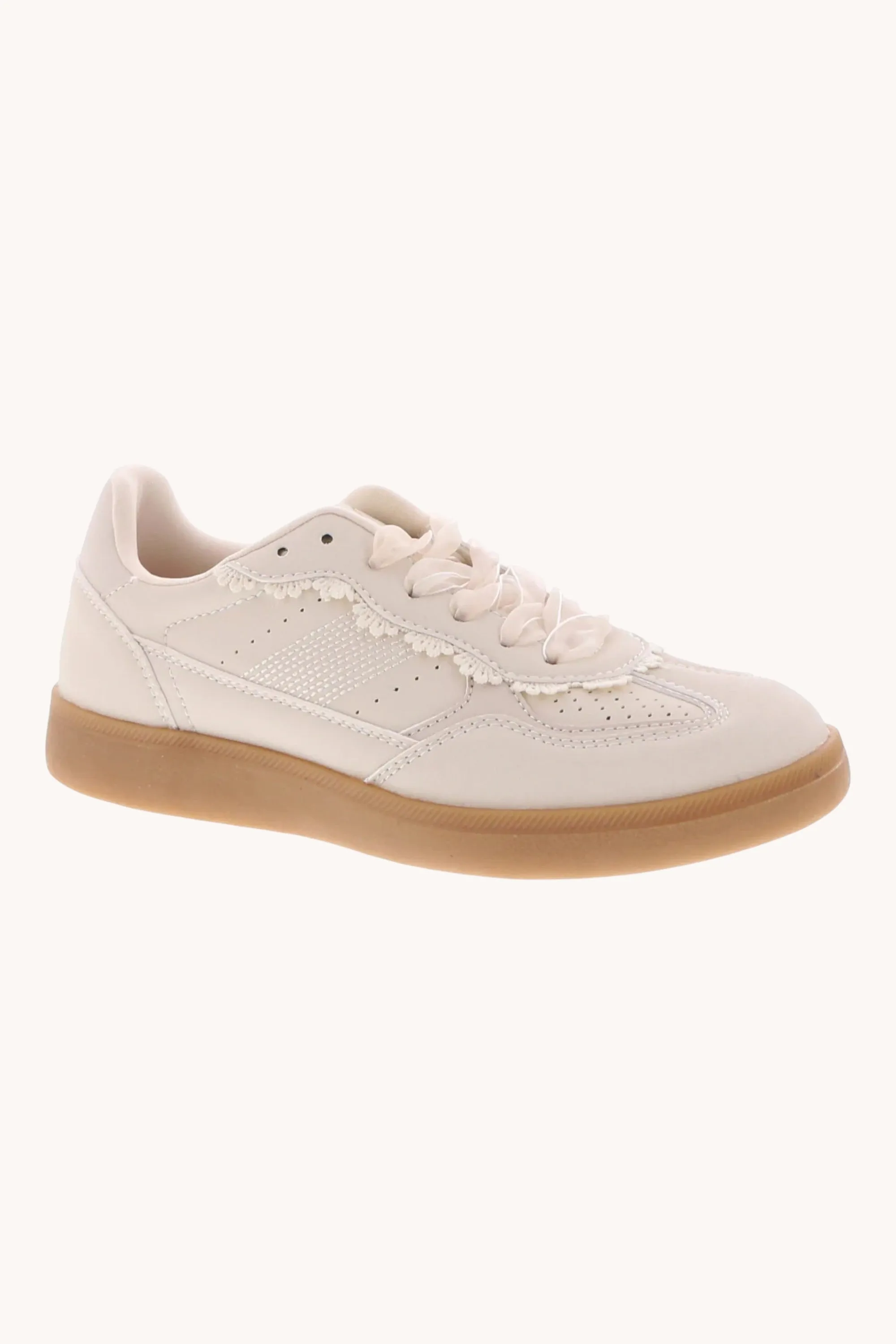 Jessa Lace Trim Sneaker sold by Madison Boutique