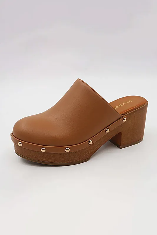 Valerie Studded Clog sold by Madison Boutique