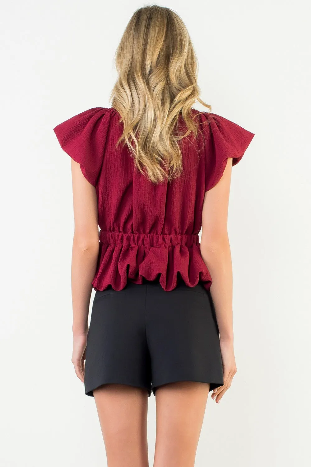 Eva Puff Sleeve Top sold by Madison Boutique product image thumbnail 5