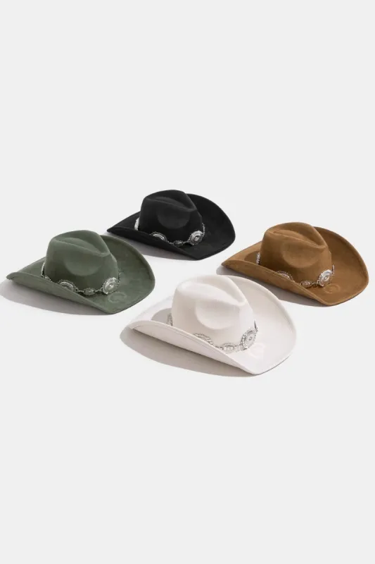 Western Concho Cowboy Hat sold by Madison Boutique