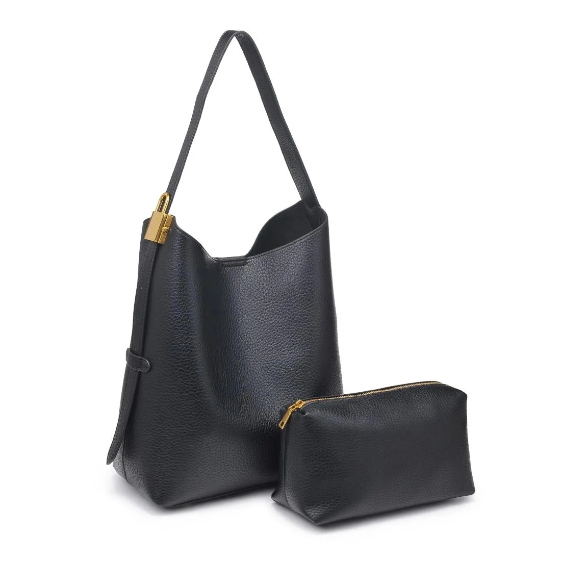 Mattie Hobo Bag, Black sold by Madison Boutique product image thumbnail 2