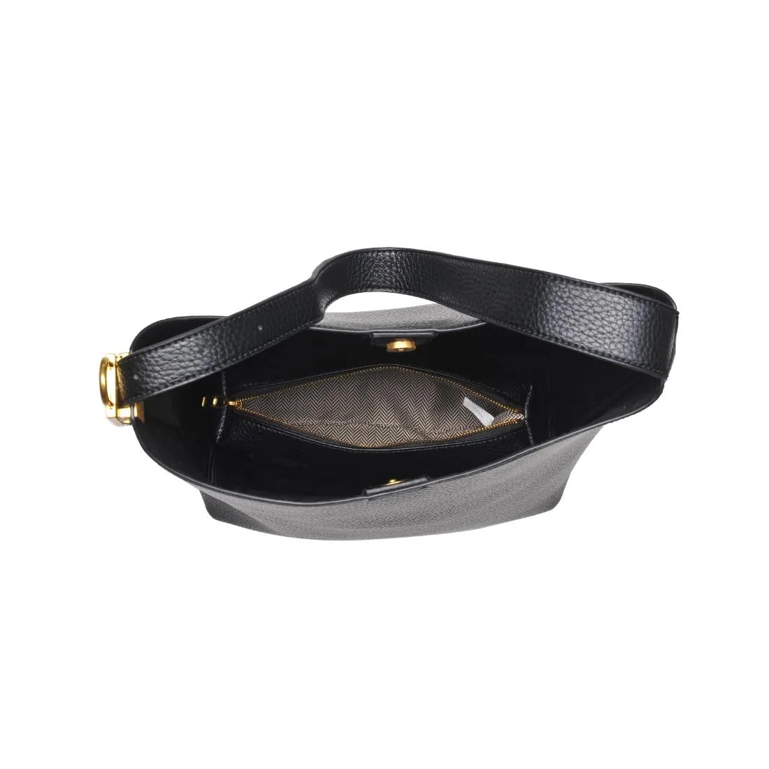 Mattie Hobo Bag, Black sold by Madison Boutique product image thumbnail 4