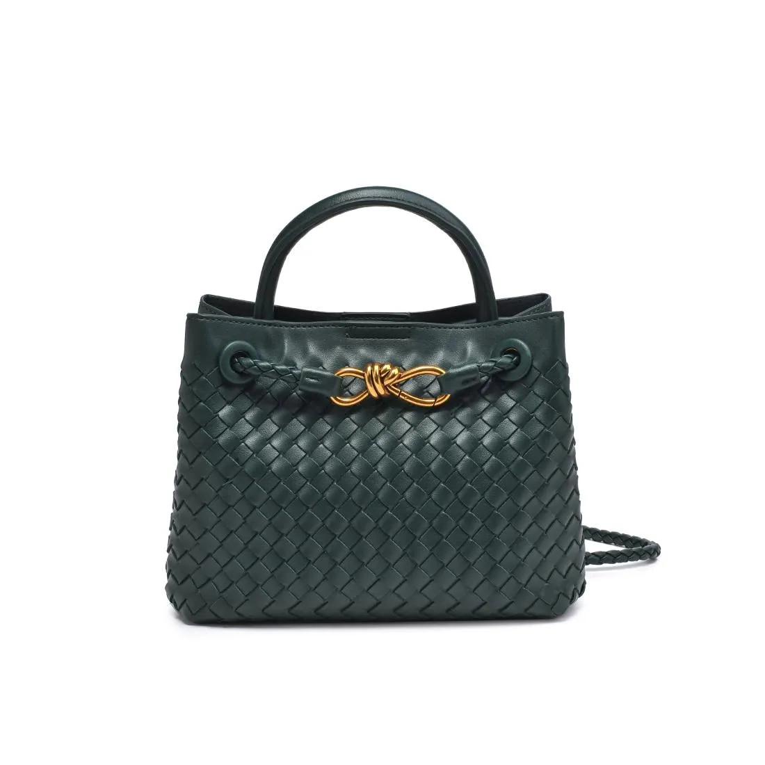 Blakely Woven Crossbody, Dark Green sold by Madison Boutique product image thumbnail 2