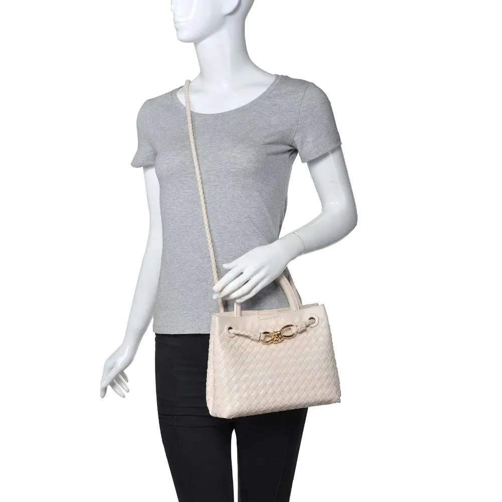 Blakely Woven Crossbody, Ivory sold by Madison Boutique product image thumbnail 5