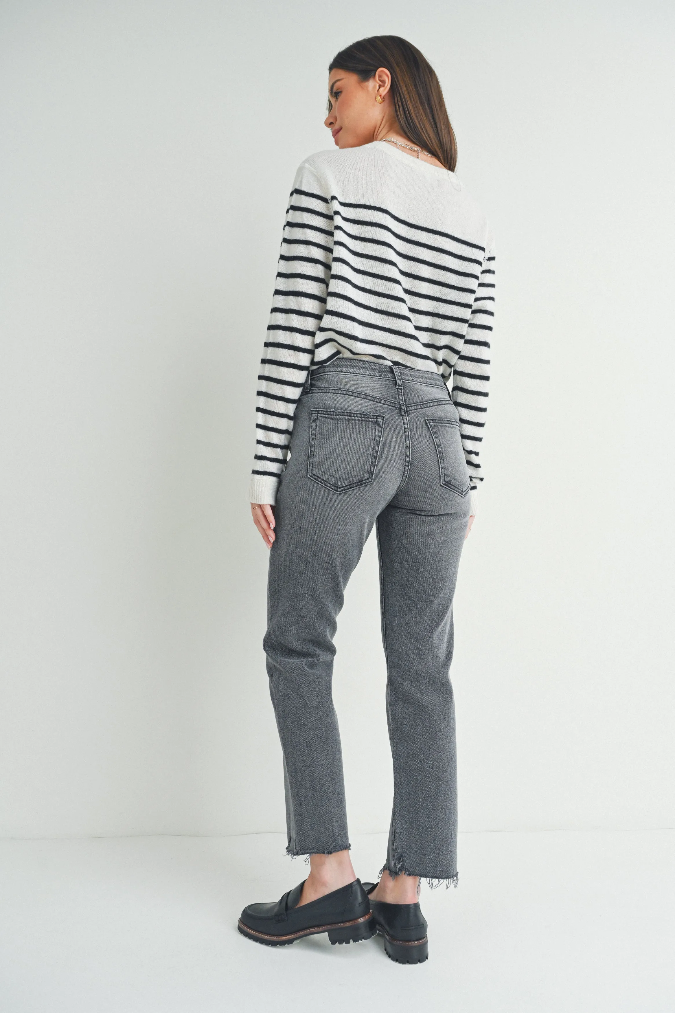 The Vintage Straight, Grey sold by Madison Boutique product image thumbnail 4