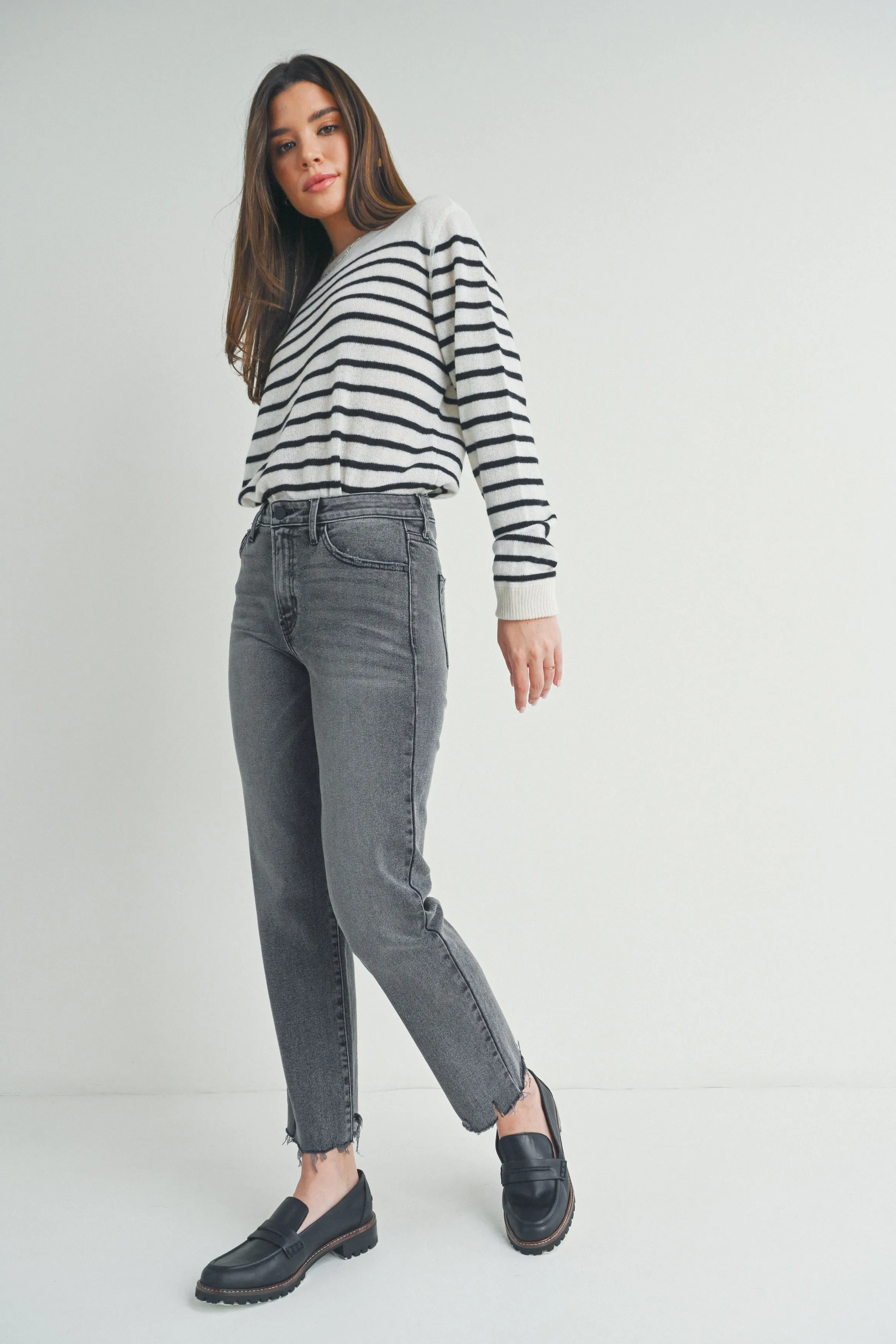 The Vintage Straight, Grey sold by Madison Boutique product image thumbnail 3