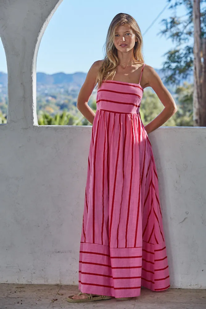 Milla Striped Linen Maxi sold by Madison Boutique product image thumbnail 3