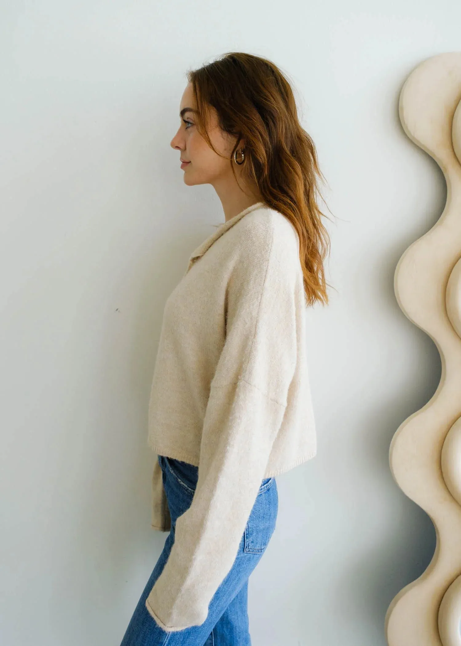 Central Park Cardigan, Natural sold by Madison Boutique product image thumbnail 3
