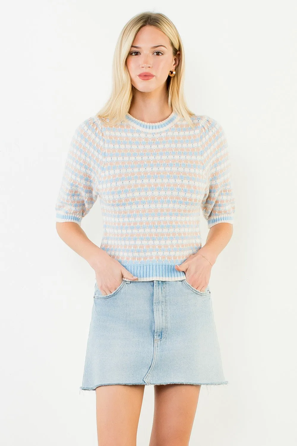Tobias Patterned Sweater sold by Madison Boutique product image thumbnail 4