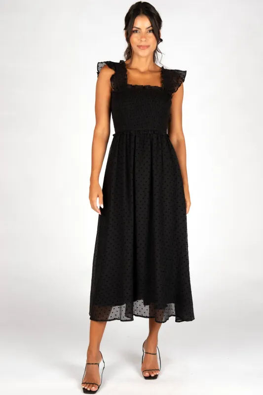 Marlee Nap Midi Dress made by Madison Boutique