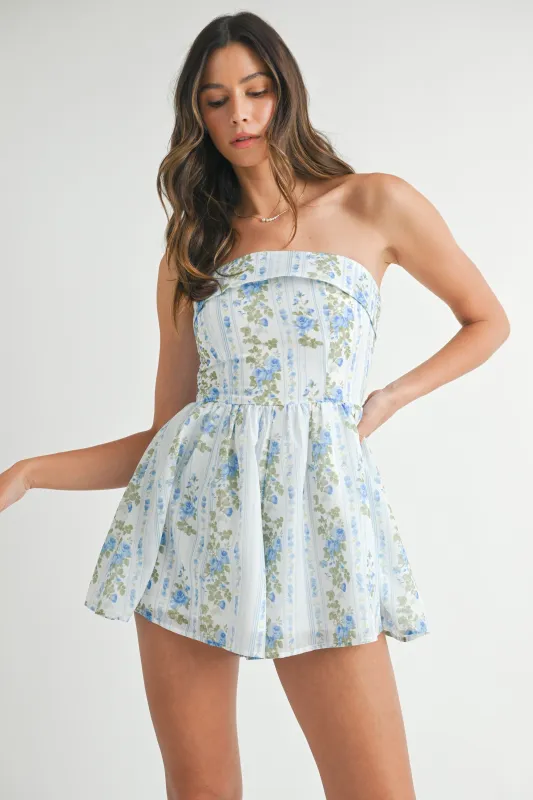 Lauderdale Floral Romper sold by Madison Boutique