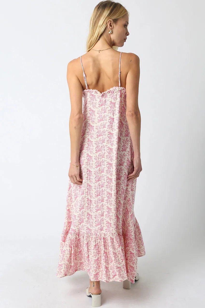 Tana Floral Ruffled Maxi Dress sold by Madison Boutique product image thumbnail 3