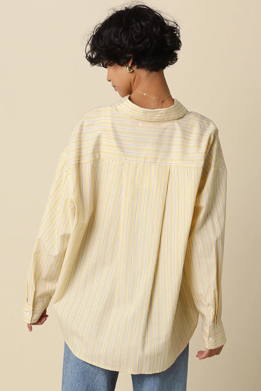 Macy Oversized Striped Shirt sold by Madison Boutique product image thumbnail 2