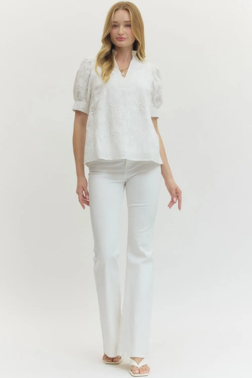 Lancaster Embroidered Top sold by Madison Boutique product image thumbnail 2