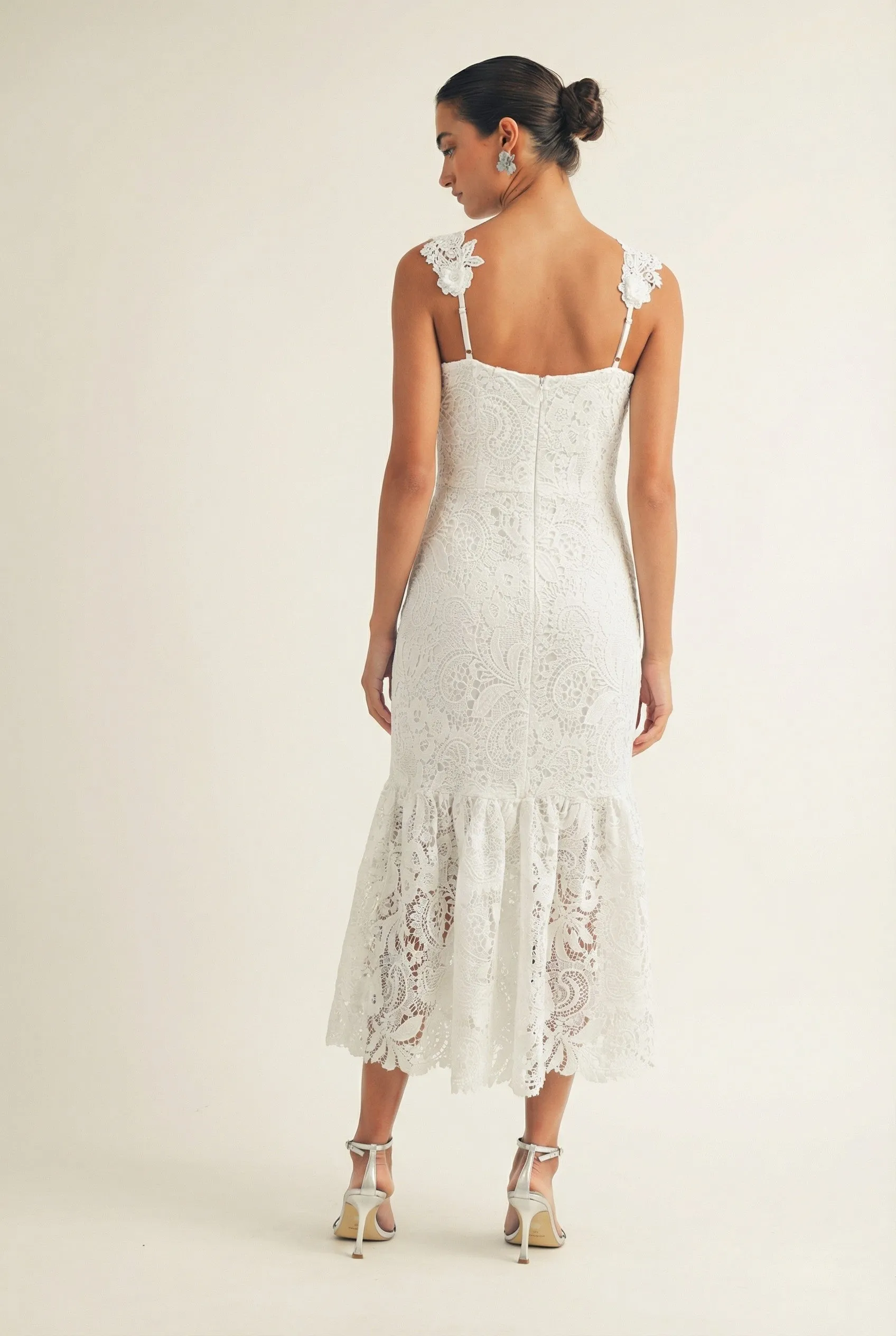 Verona Lace Midi Dress sold by Madison Boutique product image thumbnail 3
