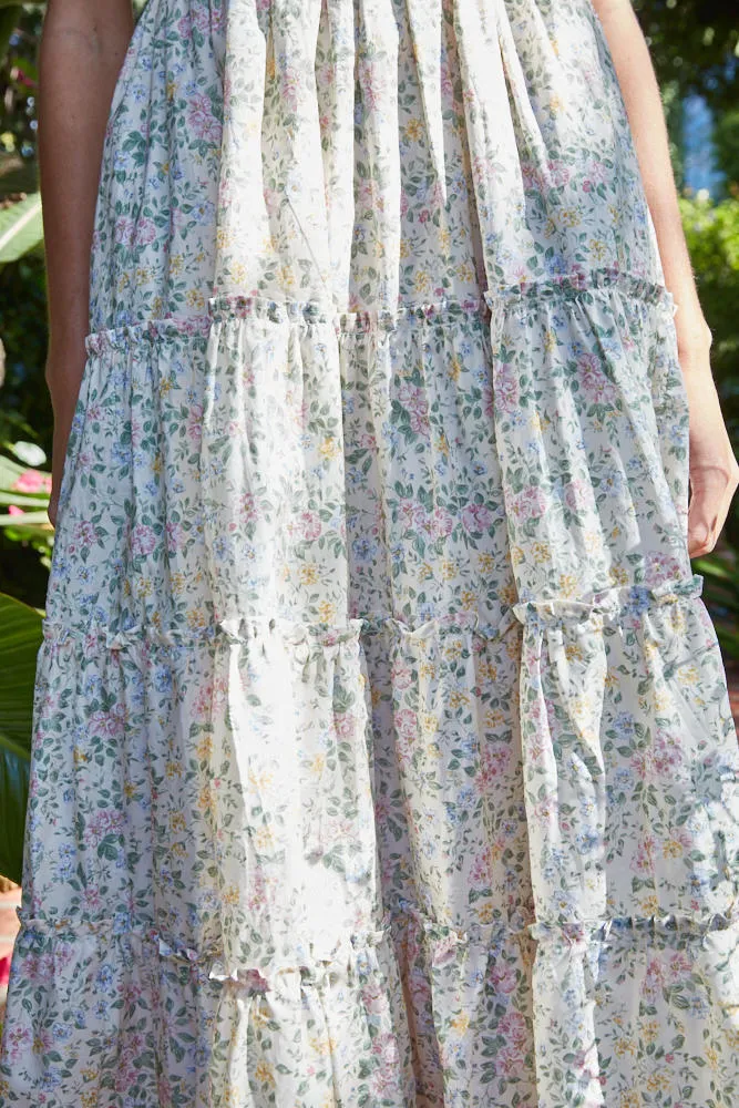 Vanna Floral Midi Nap Dress sold by Madison Boutique product image thumbnail 2