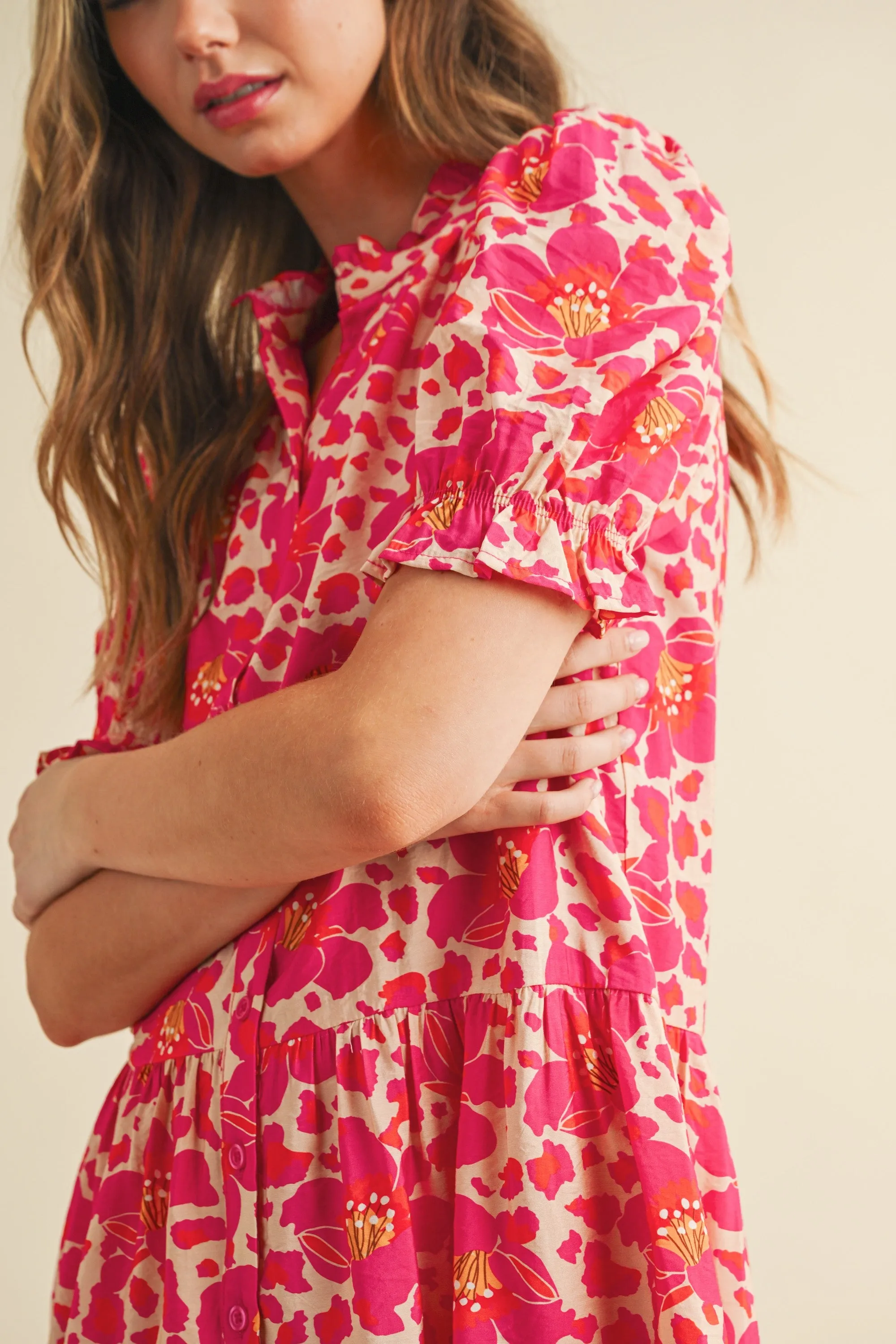 Alexander Floral Dress sold by Madison Boutique product image thumbnail 2
