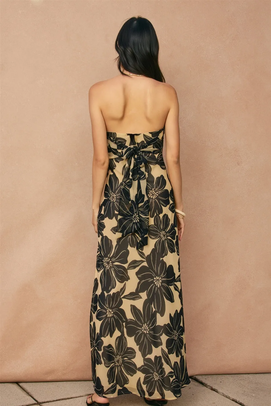 Floratique Strapless Maxi Dress sold by Madison Boutique product image thumbnail 3