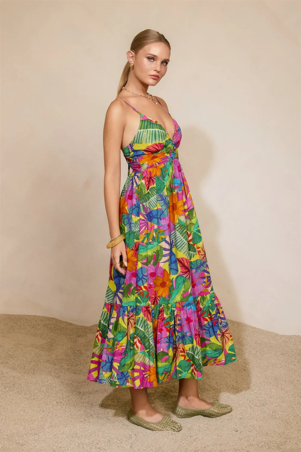 Viva Botanica Maxi Dress sold by Madison Boutique product image thumbnail 4