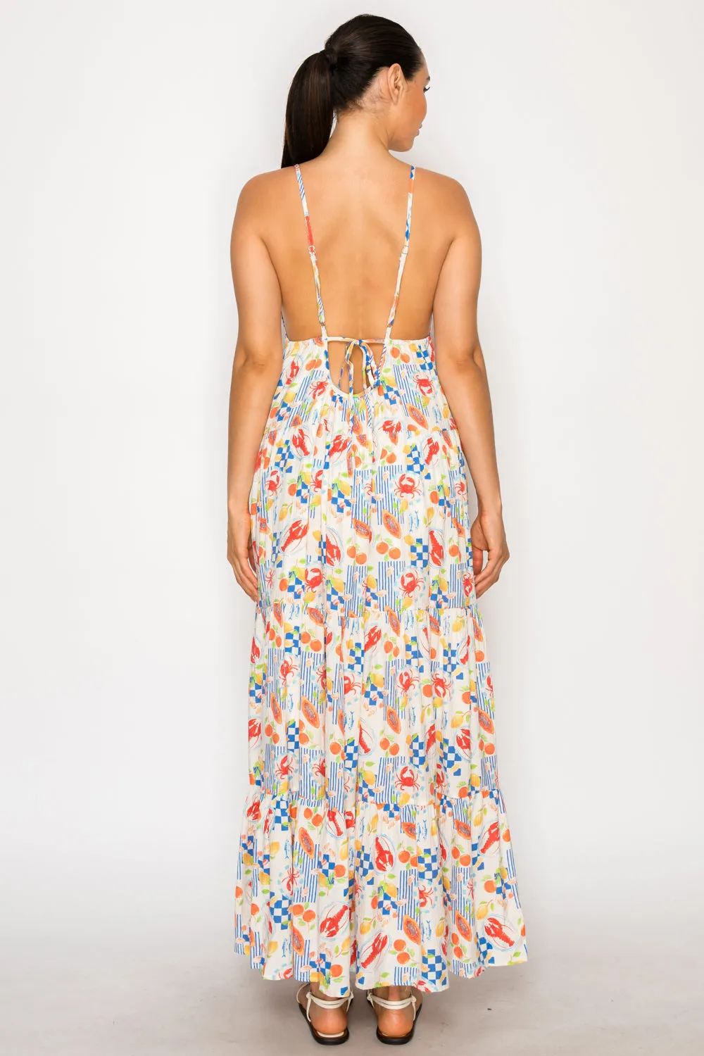 Mykonos Market Maxi Dress sold by Madison Boutique product image thumbnail 4