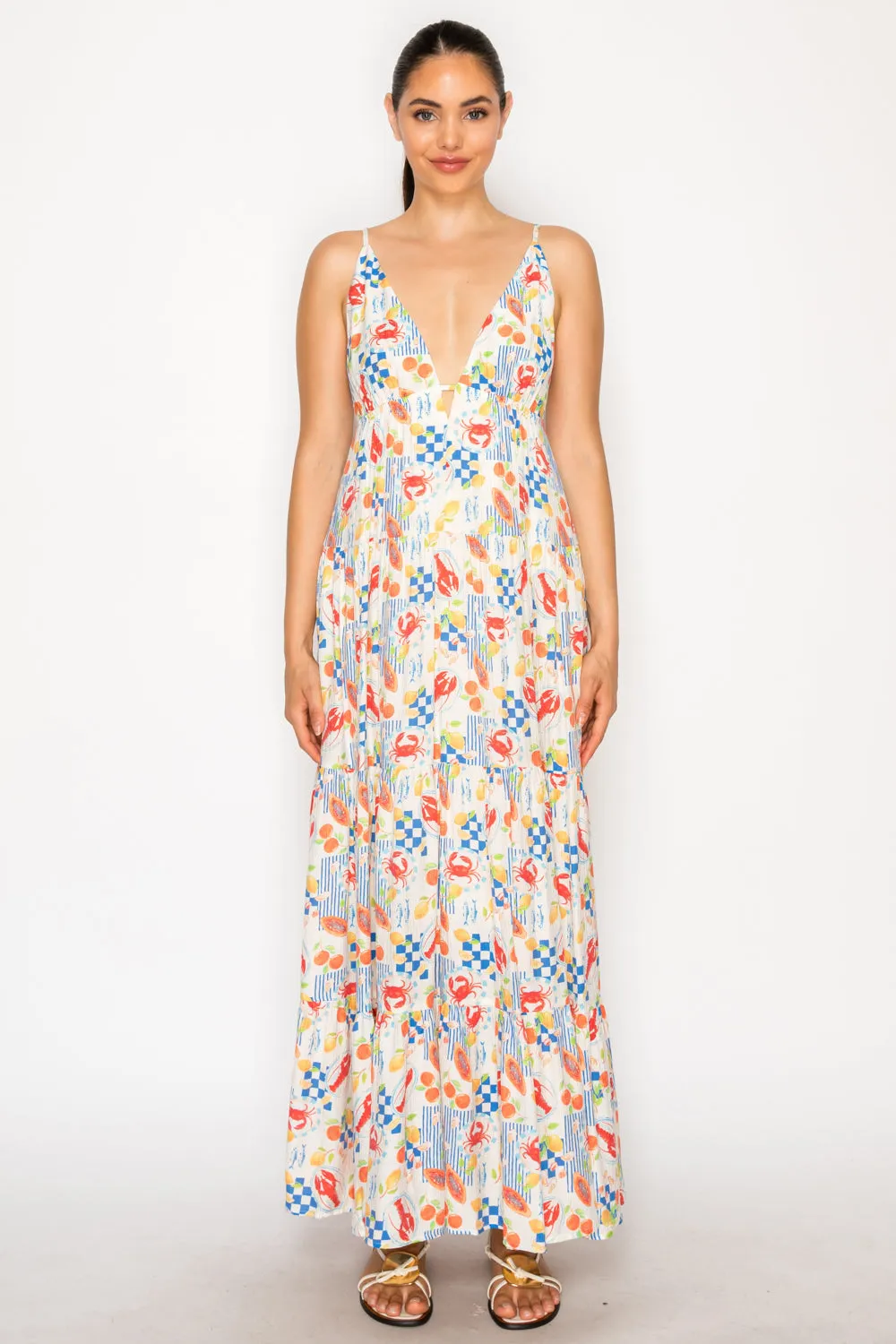 Mykonos Market Maxi Dress sold by Madison Boutique