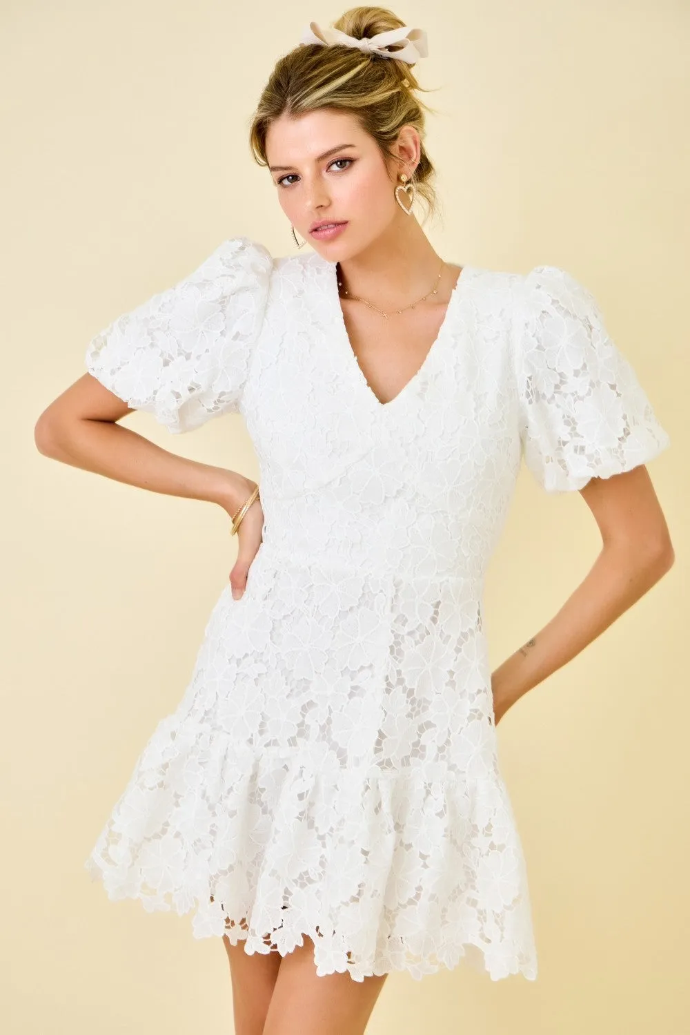 Gracie Lace Dress sold by Madison Boutique