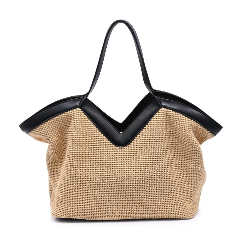 Madelyn V-Notch Tote made by Madison Boutique