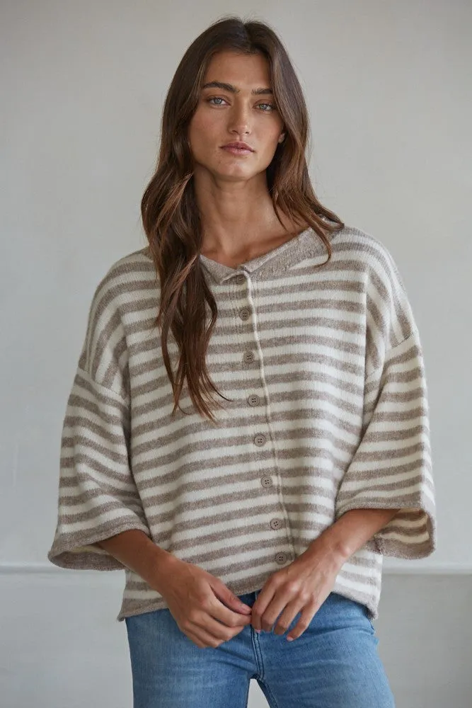 Kelsey Quarter Sleeve Cardigan sold by Madison Boutique product image thumbnail 2