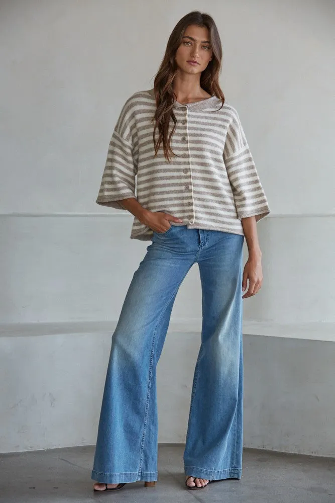 Kelsey Quarter Sleeve Cardigan sold by Madison Boutique product image thumbnail 4