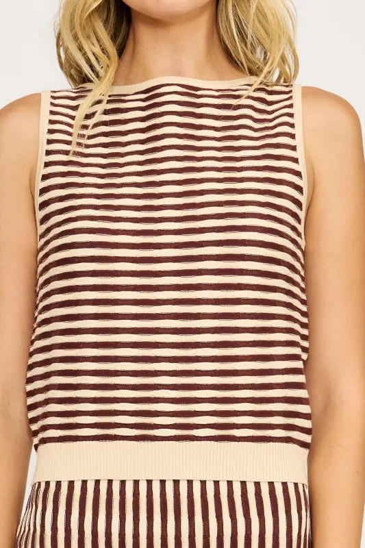 Julie Knit Top made by Lucy Paris