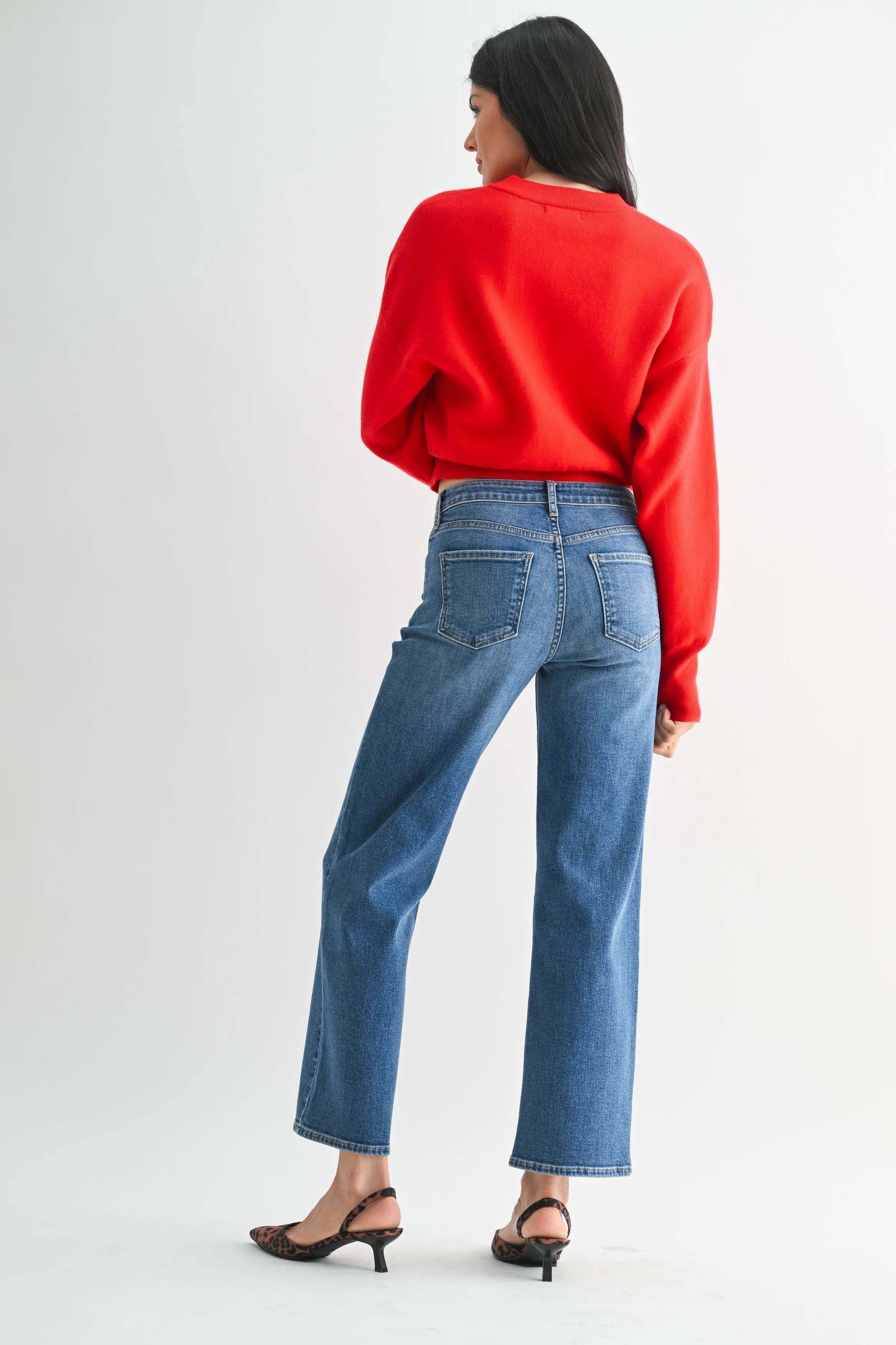 Refined Slim Wide Leg sold by Madison Boutique product image thumbnail 4