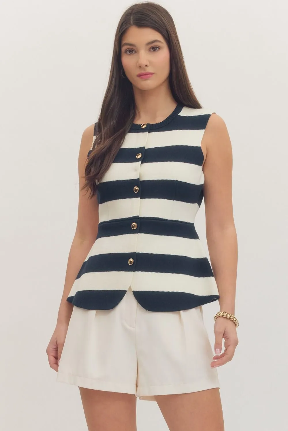 Winslow Striped Knit Top sold by Madison Boutique