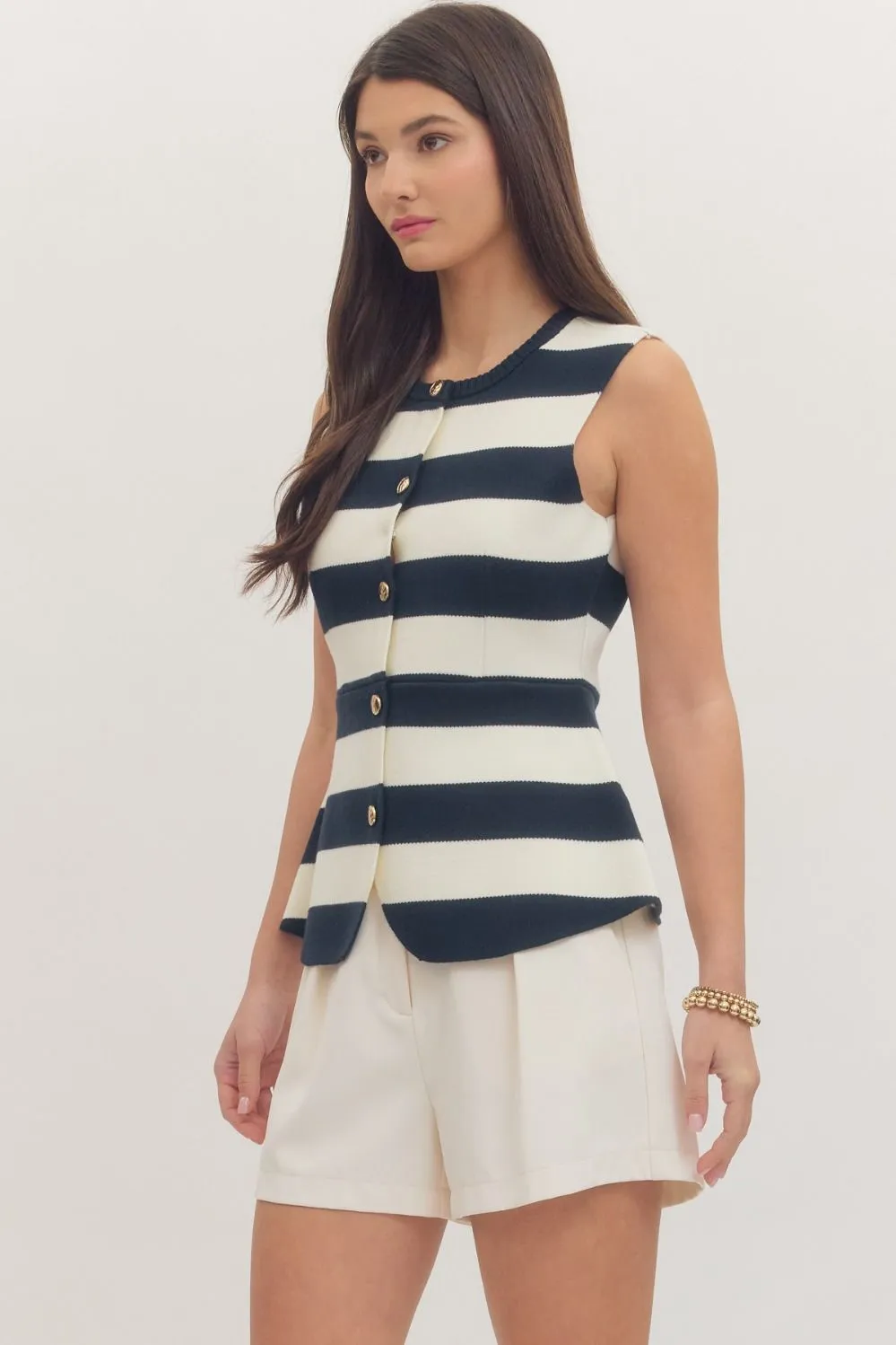 Winslow Striped Knit Top sold by Madison Boutique product image thumbnail 2