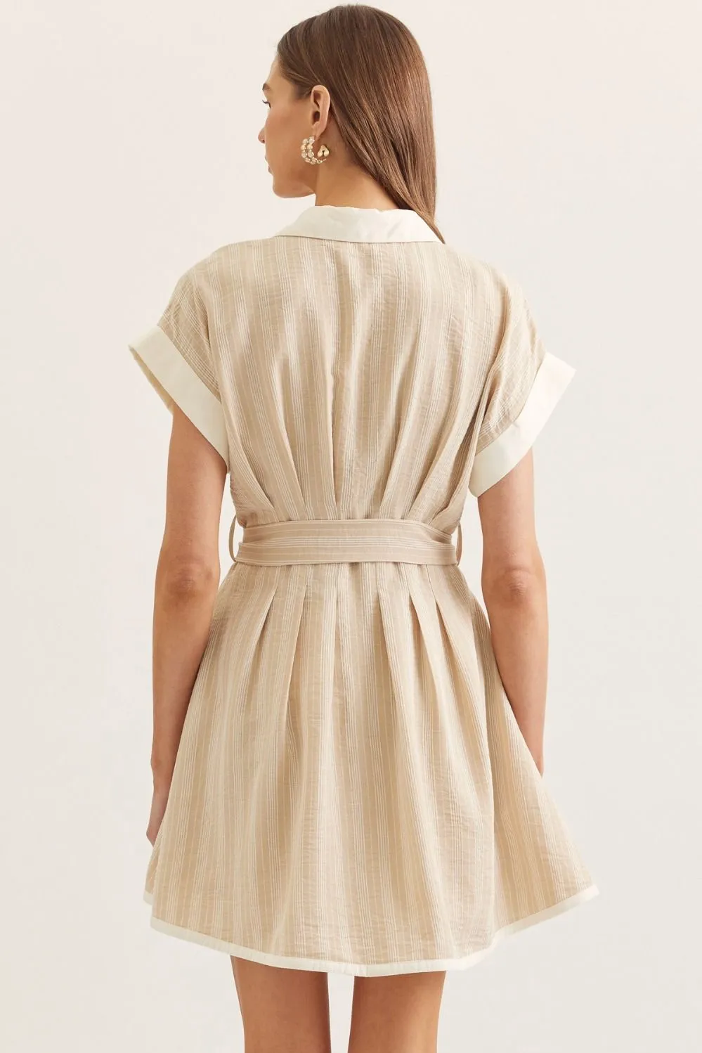 Darcey Buttoned Shirt Dress sold by Madison Boutique product image thumbnail 5