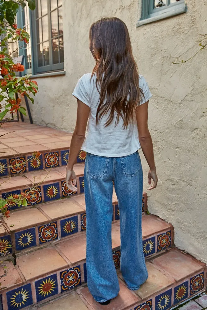 Tilda Smocked Cotton Tee sold by Madison Boutique product image thumbnail 3