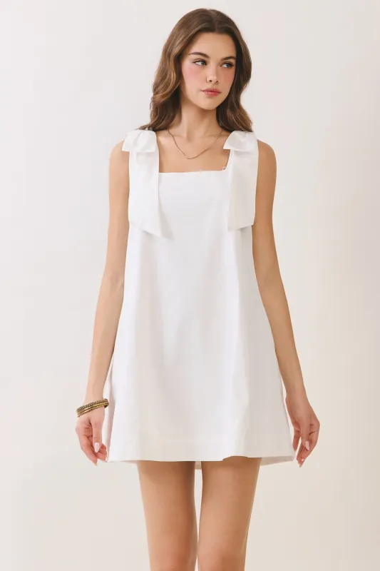 Romona Bow Shoulder Dress made by TCEC