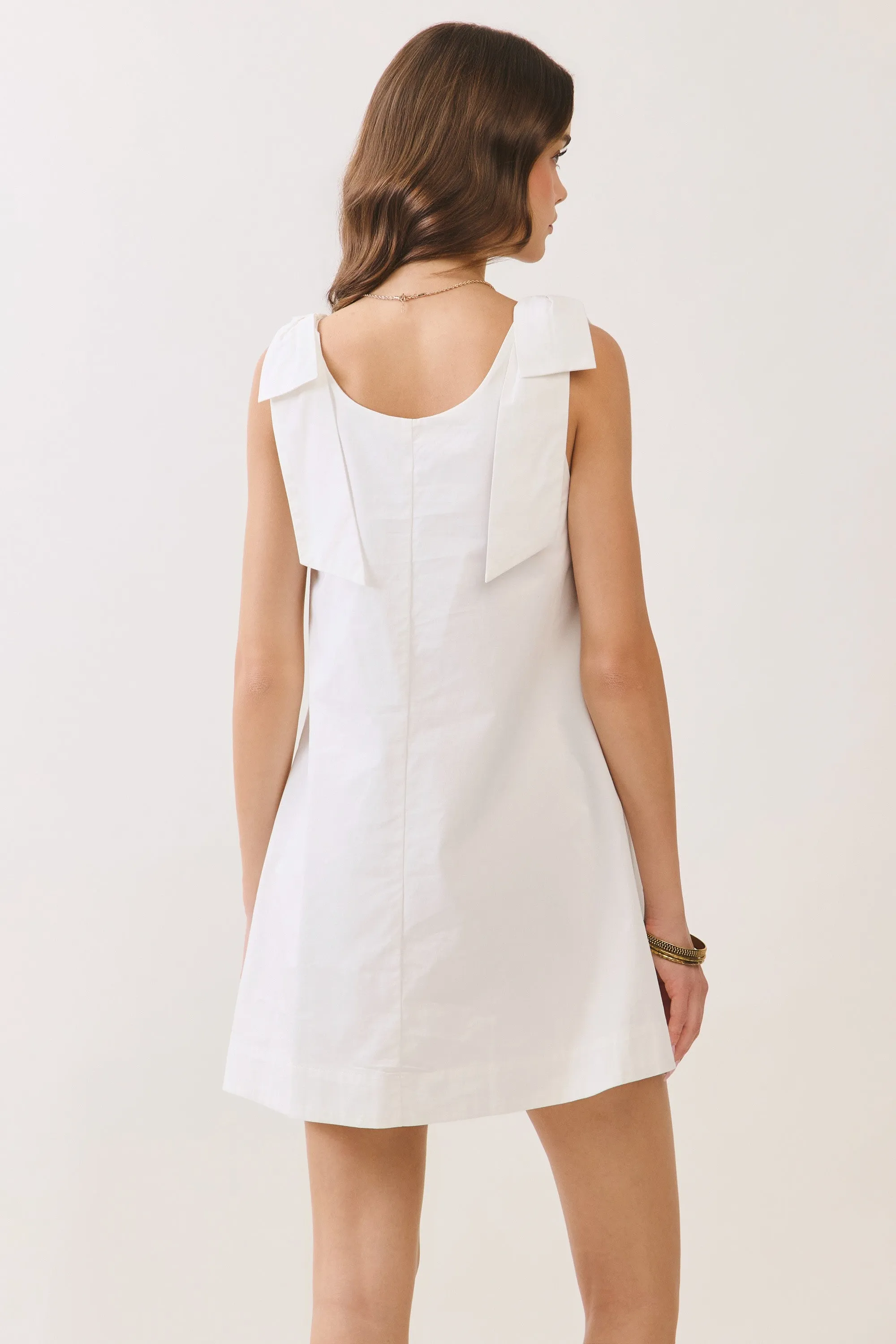 Romona Bow Shoulder Dress sold by Madison Boutique product image thumbnail 3